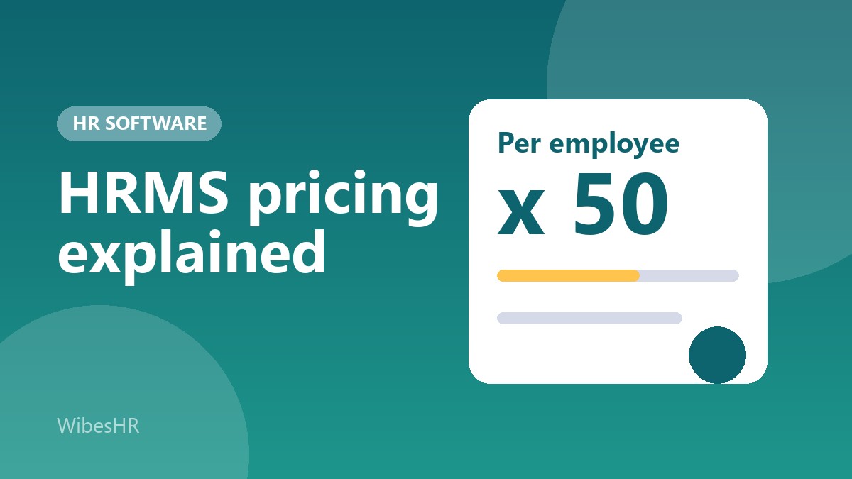 HRMS Pricing in India: How Per-Employee Pricing Works