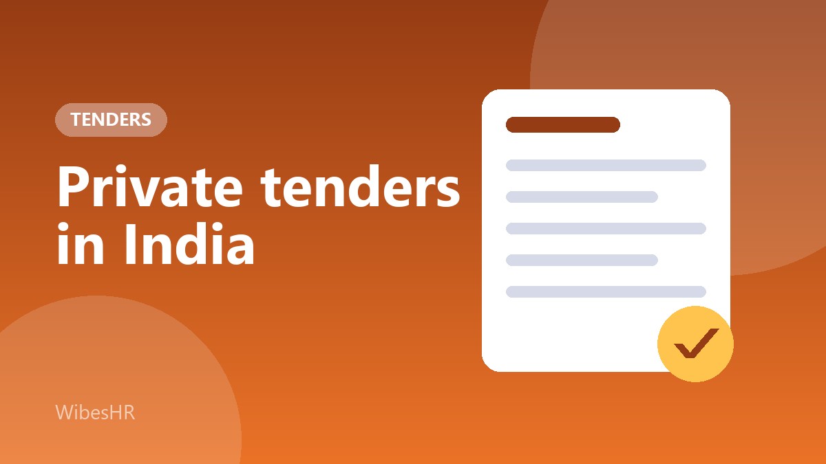 How to Find and Post Private Tenders in India